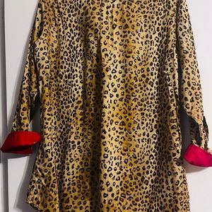 Lauren Ralph Lauren, Vintage Cheetah print Blouse